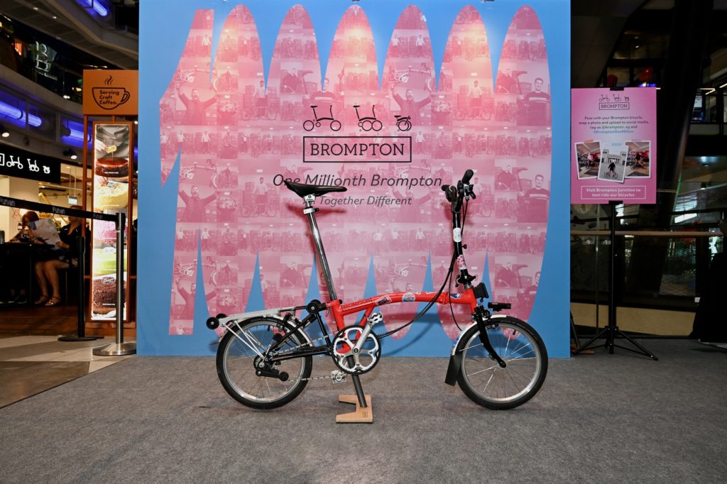 Brompton Unveils One Millionth Iconic Folding Bike During World Tour Stop in Singapore - Alvinology