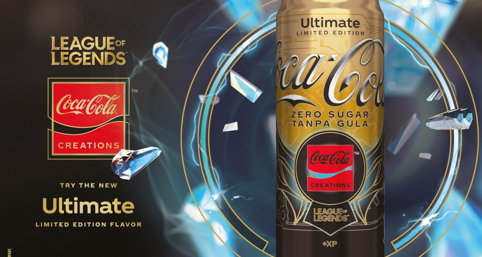 Earn more Experience Points (+XP) with the new Coca-Cola x Riot Games Ultimate Zero Sugar Limited-Edition Drink - Alvinology