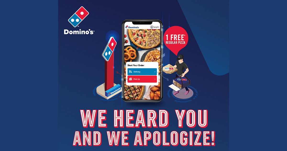 Ordering your favourite Domino’s Pizza just got easier with its new mobile app; FREE Regular Pizza for first-time app users! - Alvinology