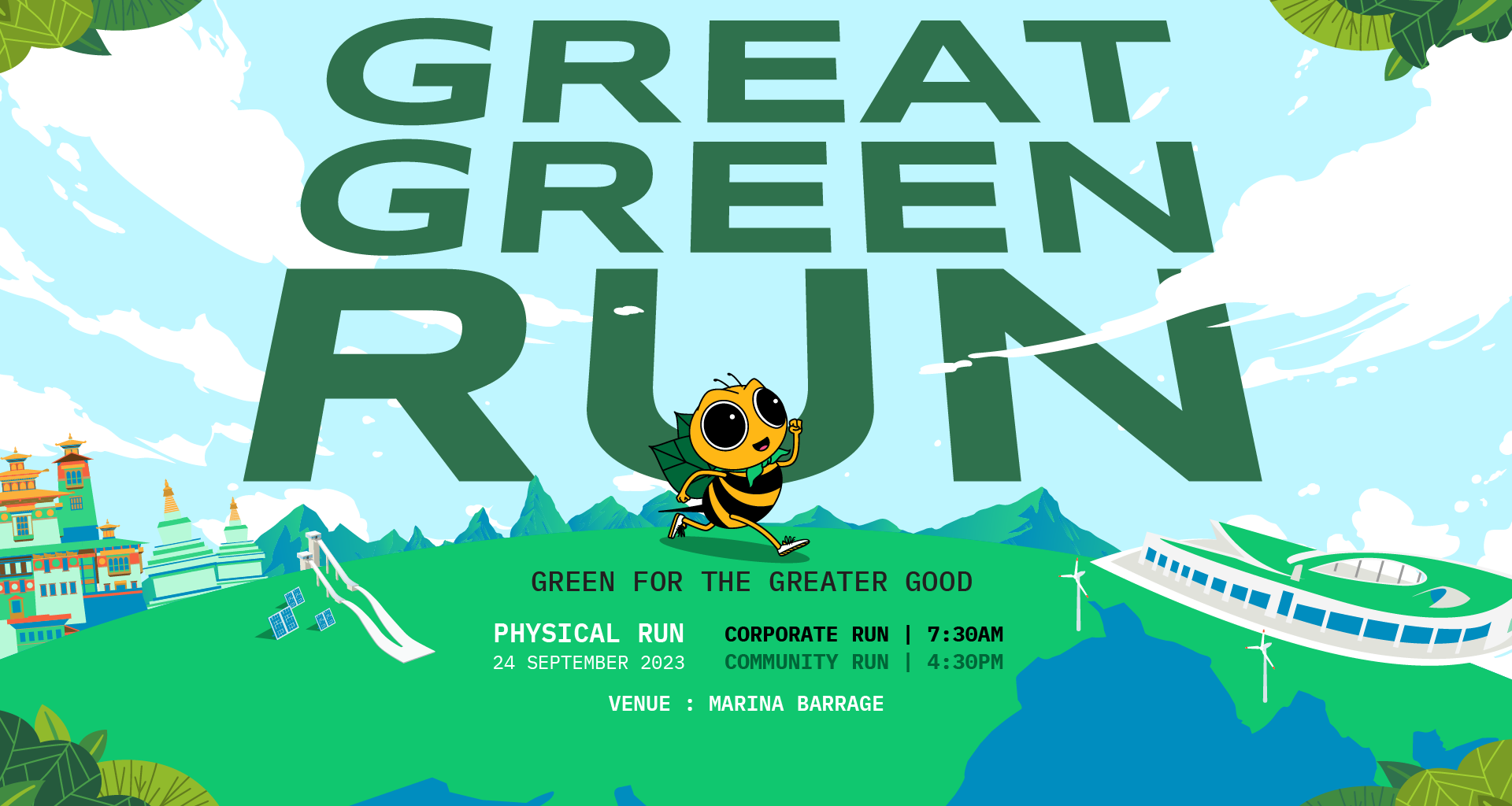 Greenbees x TriFactor the 'Great Green Run' blends sports and sustainability alike - Alvinology