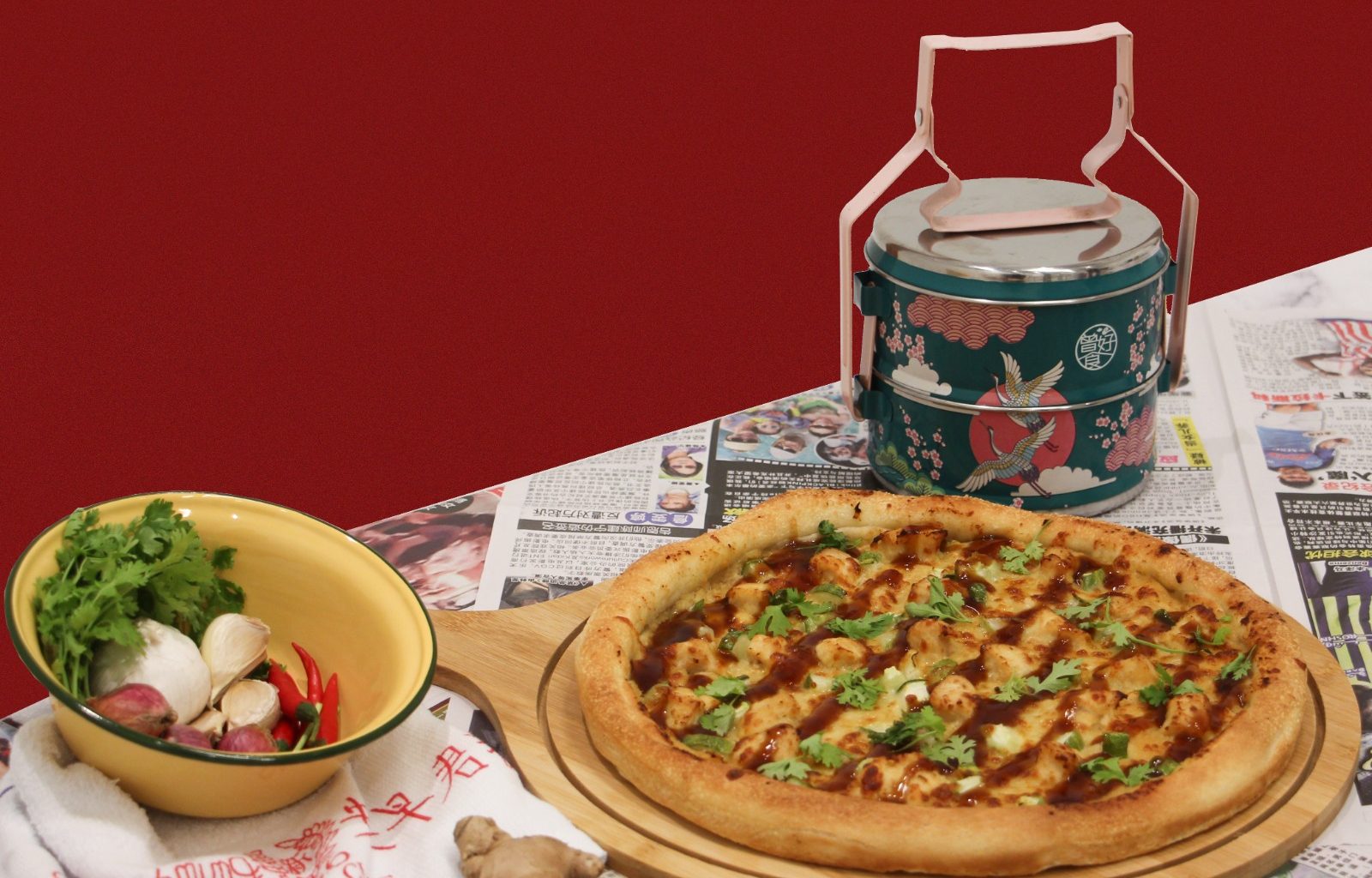 [Review] Canadian 2 for 1 Pizza Launch Singapore-Inspired Hainanese "Chicken Rice" Pizza, Milo Churros to Celebrate National Day - Alvinology