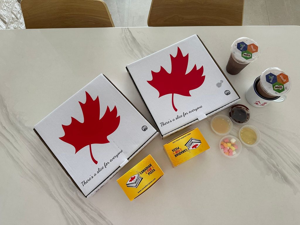 [Review] Canadian 2 for 1 Pizza Launch Singapore-Inspired Hainanese "Chicken Rice" Pizza, Milo Churros to Celebrate National Day - Alvinology