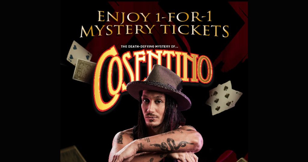 Magician of the Year “Cosentino” comes to Singapore to bring the greatest live magic show you will probably see this year - Alvinology