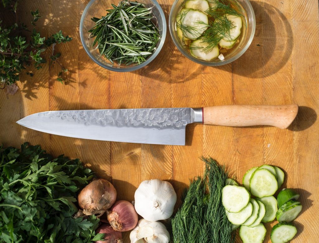 Damascus steel knives for the kitchen - Alvinology