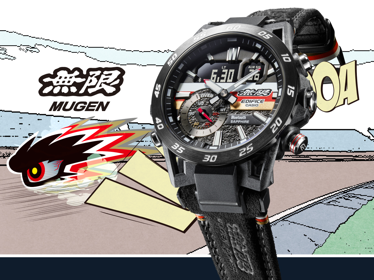 Rev Up Your Style: CASIO EDIFICE x MUGEN Collaboration Timepiece Unveiled - Alvinology