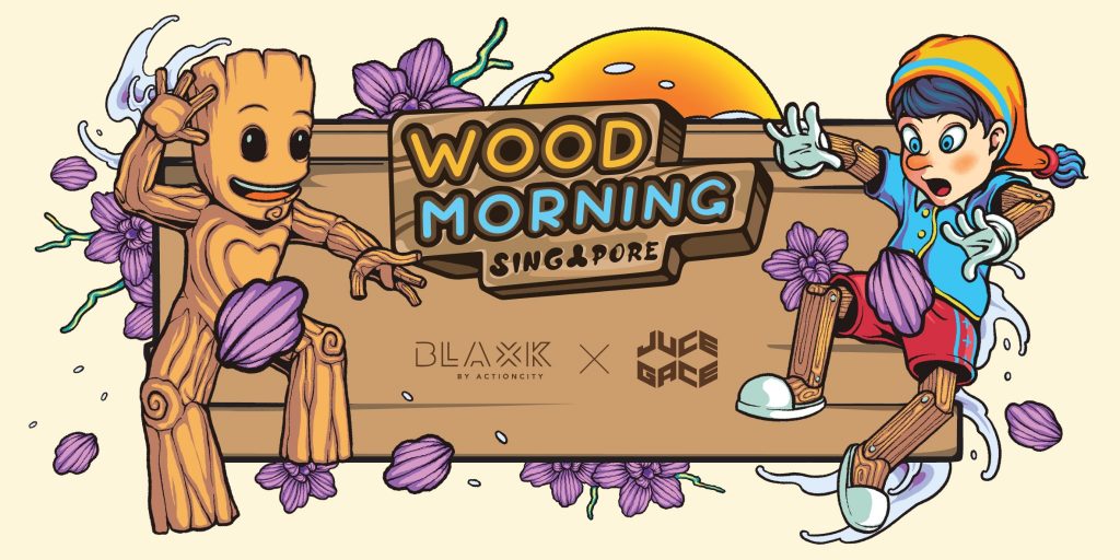 Step into the Playful World of Juce Gace - The Master of Mischievous Art at WOOD MORNING SINGAPORE Exhibition - Alvinology