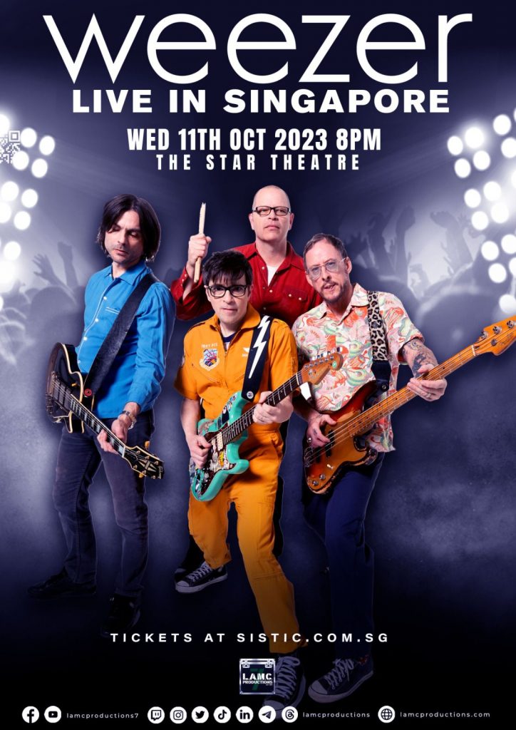 Get Ready to Rock: Weezer's Indie Rock Extravaganza Hits Singapore! Get Ready to Rock: Weezer's Indie Rock Extravaganza Hits Singapore! - Alvinology