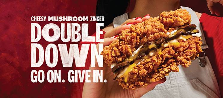 Indulge in Ultimate Cheesy Cravings: KFC's Irresistible Zinger Double Down Returns! - Alvinology