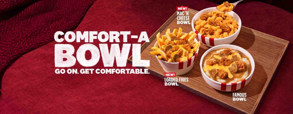 Indulge in Comfort Food Bliss with KFC's Latest Comfort-A-Bowl Series - Alvinology