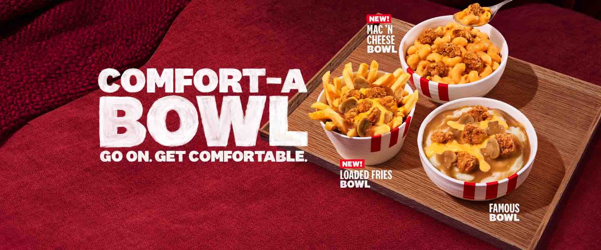 Indulge in Comfort Food Bliss with KFC's Latest Comfort-A-Bowl Series - Alvinology