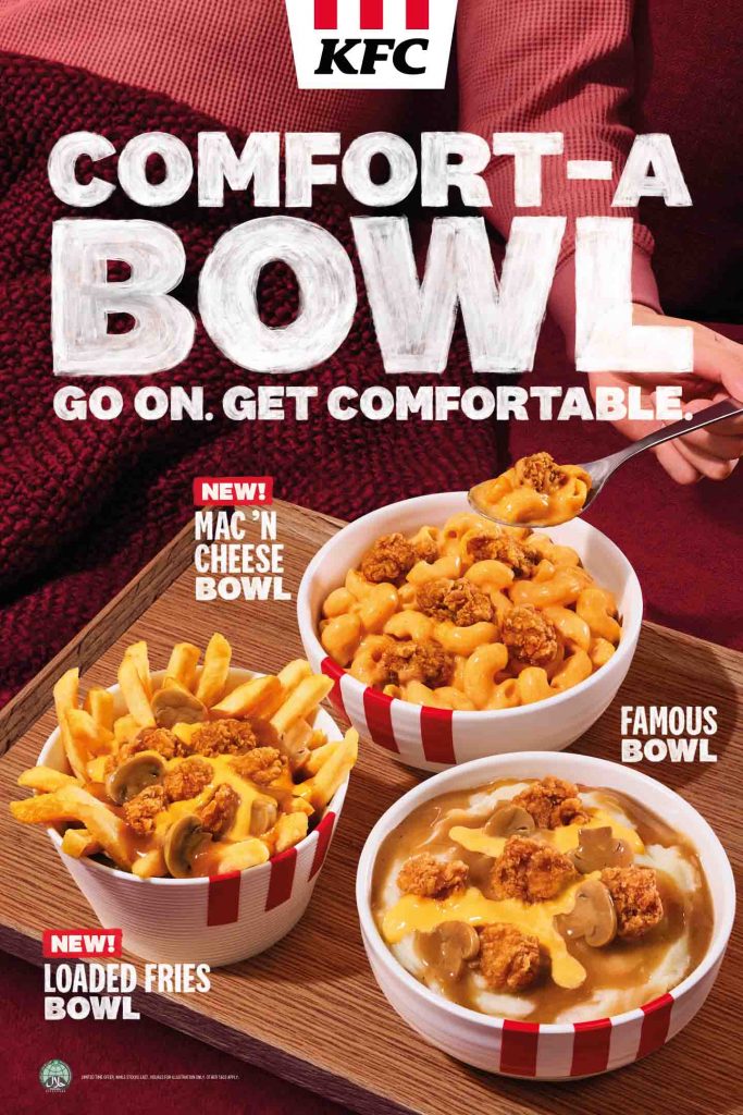 Indulge in Comfort Food Bliss with KFC's Latest Comfort-A-Bowl Series - Alvinology