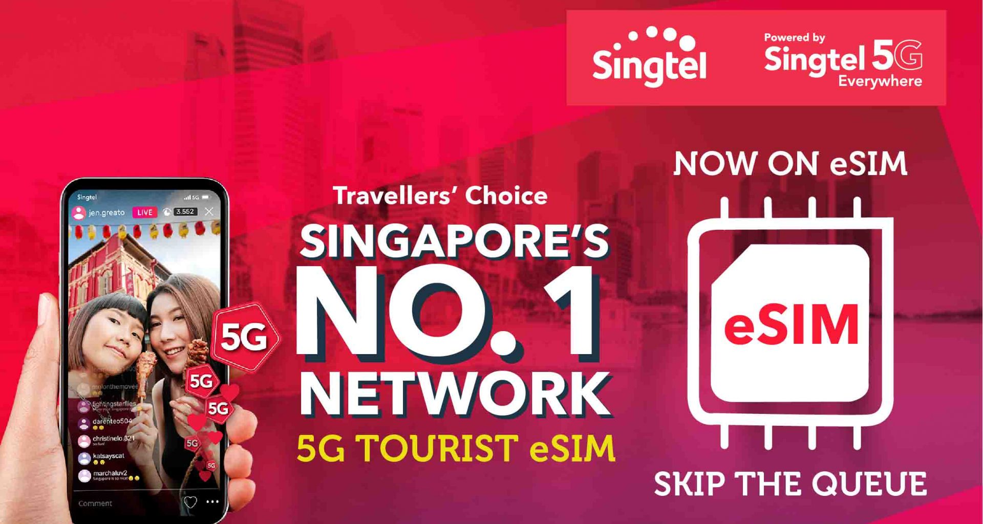 Singtel Unveils First Fully Digital 5G Tourist eSIM for Seamless Connectivity in Singapore - Alvinology