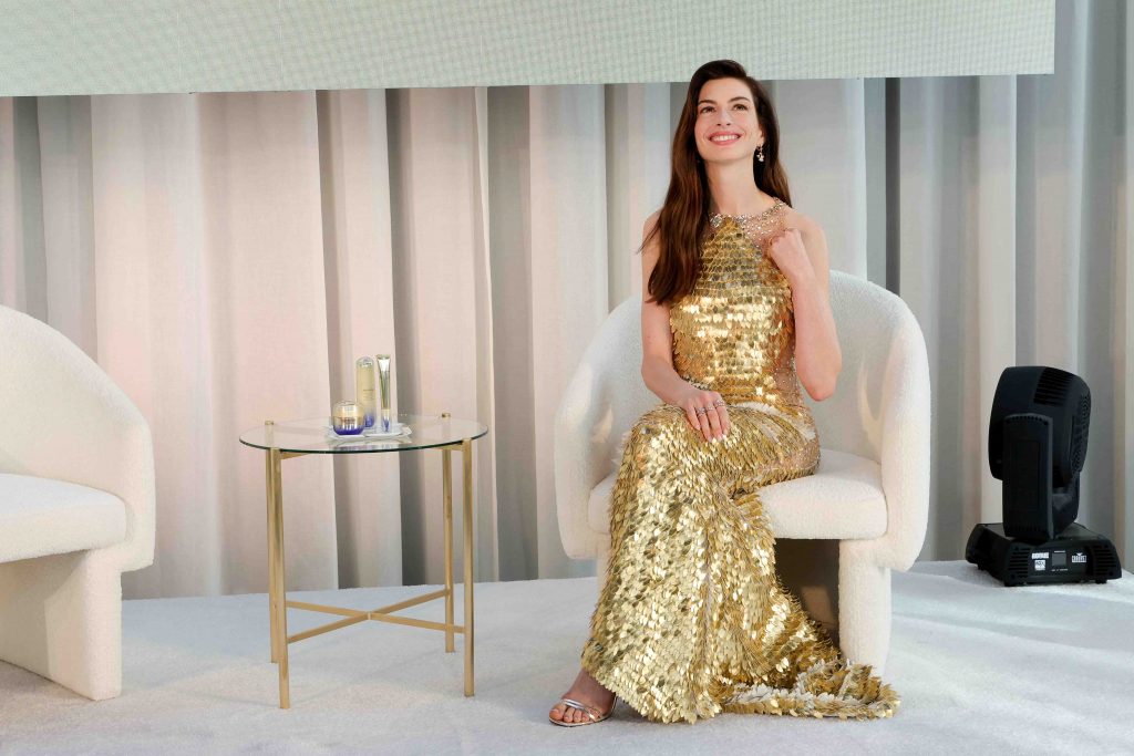 Anne Hathaway and SHISEIDO Unveil the Age-Defying Secrets of VITAL PERFECTION - Alvinology