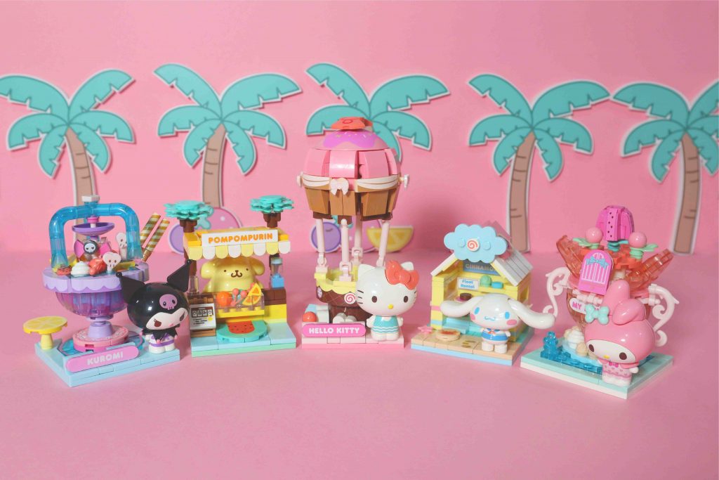 Collect and Build Your own Miniature Theme Park with Summer Wunderland: Your Sanrio-Themed Building Block Adventure - Alvinology