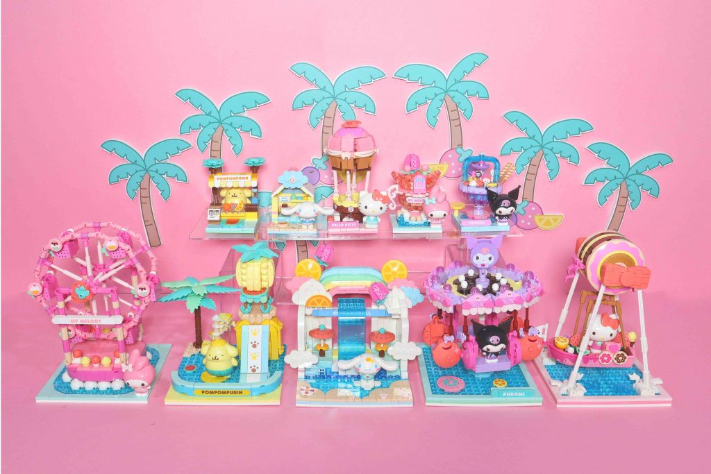 Collect and Build Your own Miniature Theme Park with Summer Wunderland: Your Sanrio-Themed Building Block Adventure - Alvinology