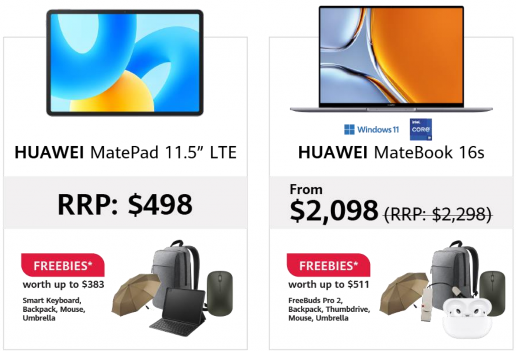 Huawei Unveils Smart Office Duo: Meet the MateBook 16s and MatePad 11.5" (LTE) - Alvinology