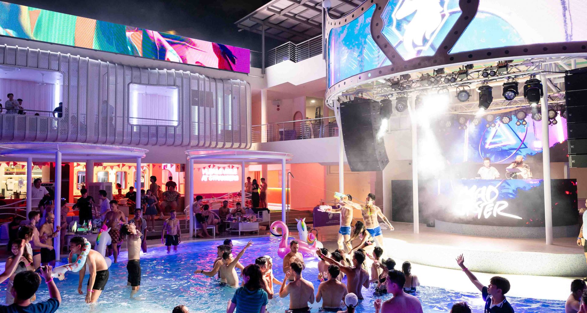 Singapore's vibrant nightlife just got a dazzling new addition: The Tipsy Unicorn Beach Club is finally here! - Alvinology