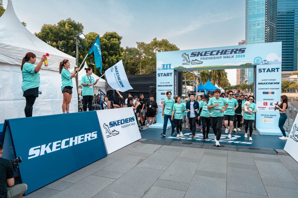 Stepping Forward Together: Skechers Friendship Walk 2023 - Alvinology