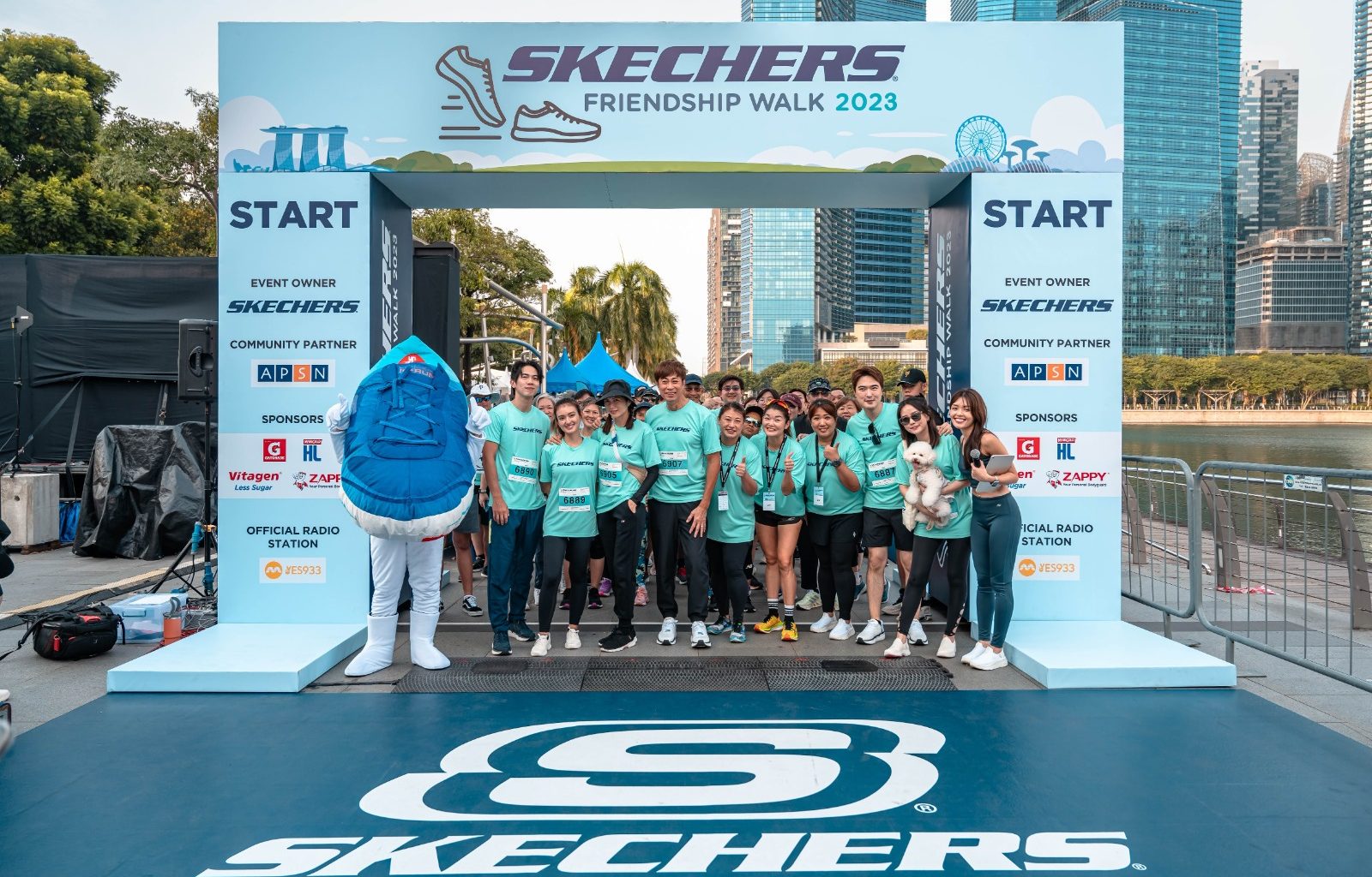 Stepping Forward Together: Skechers Friendship Walk 2023 - Alvinology