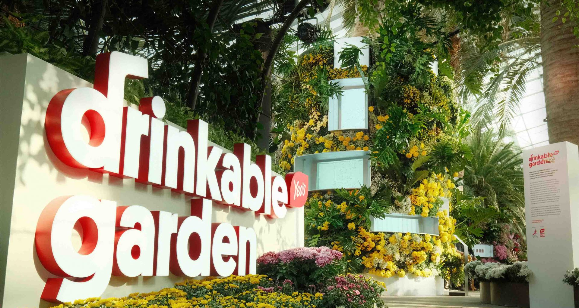 Explore the Chrysanthemum Charm and Flower Carpet displays at Yeo's Drinkable Garden at Gardens by the Bay - Alvinology