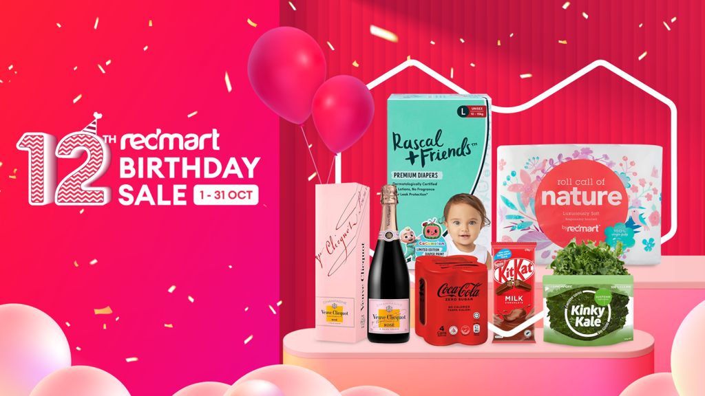 Lazada RedMart's 12th Birthday Bash: Shop Exclusive Month-Long Deals! - Alvinology