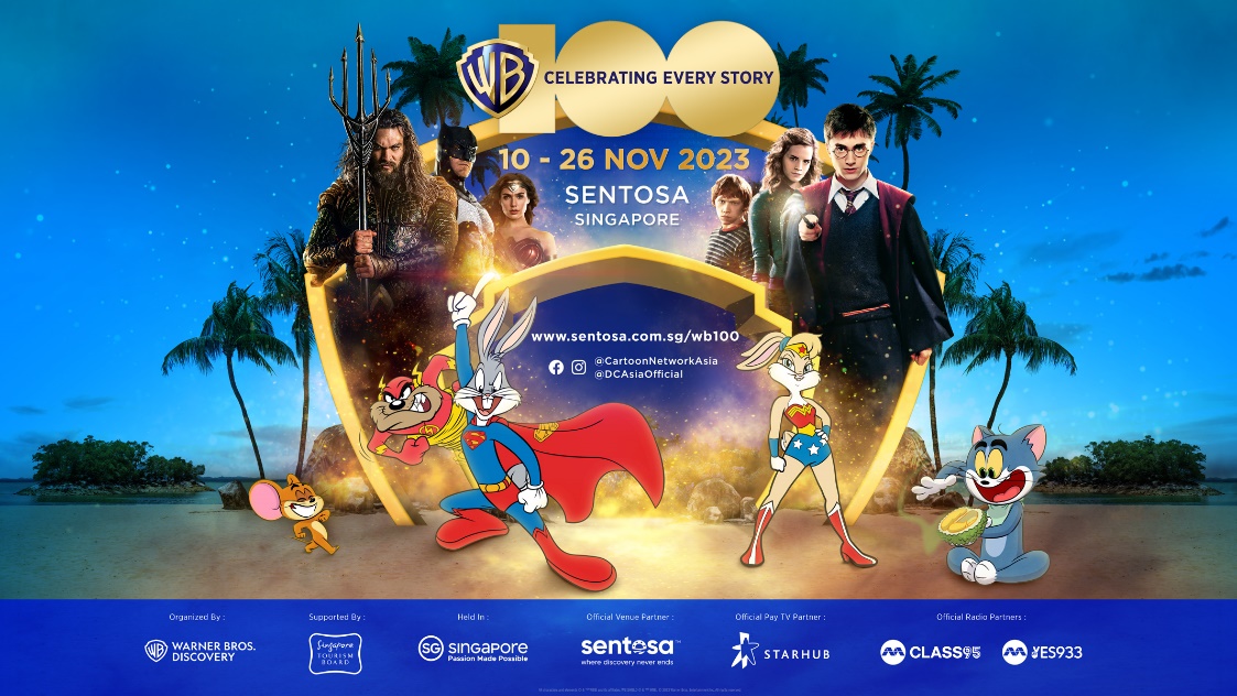 You’re invited to celebrate with Warner Bros. 100 years of Storytelling: A 17-Day Extravaganza in Sentosa - Alvinology