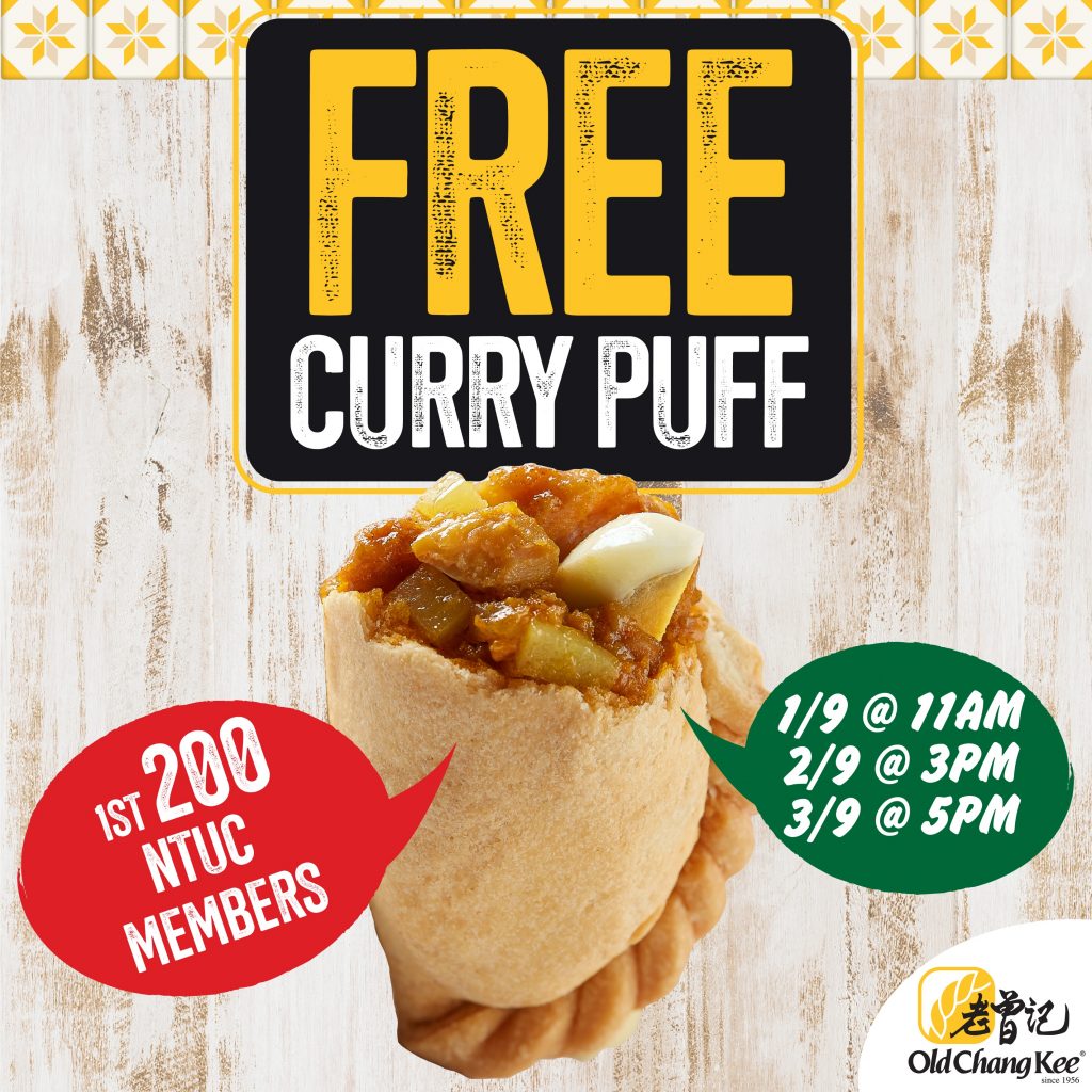 Old Chang Kee Teams Up with NTUC FairPrice offering $1 Deals and FREE Old Chang Kee Puffs! - Alvinology