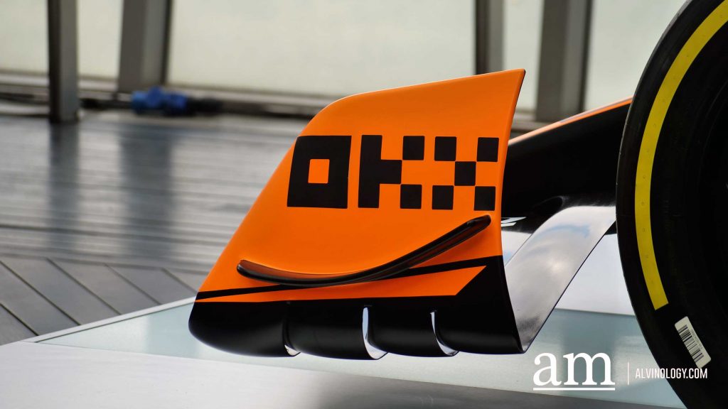 OKX Unveils McLaren MCL60 Race Car "Stealth Mode" for Singapore Grand Prix - Alvinology