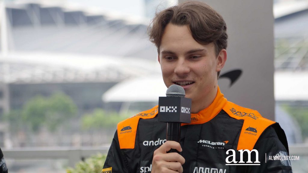OKX Unveils McLaren MCL60 Race Car "Stealth Mode" for Singapore Grand Prix - Alvinology