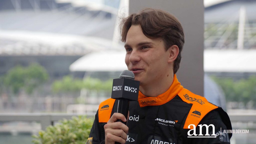 OKX Unveils McLaren MCL60 Race Car "Stealth Mode" for Singapore Grand Prix - Alvinology