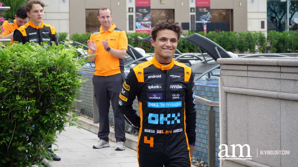 OKX Unveils McLaren MCL60 Race Car "Stealth Mode" for Singapore Grand Prix - Alvinology