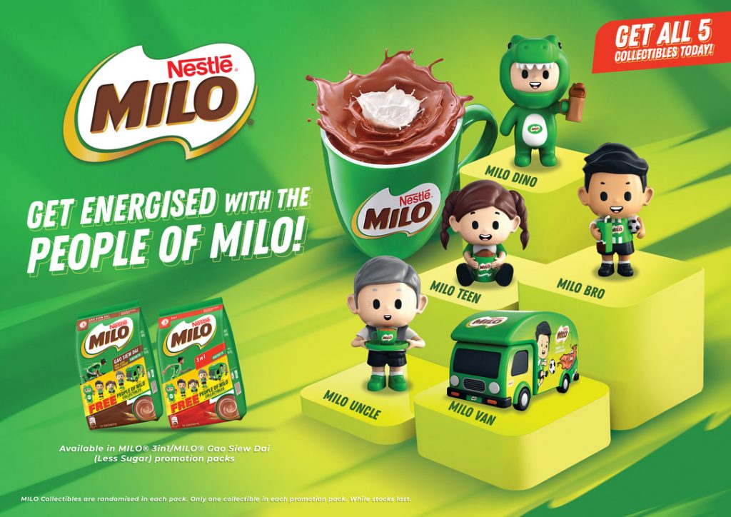 MILO Singapore Launches Limited-Edition People of MILO Collectibles Series to Celebrate 73th Anniversary - Alvinology