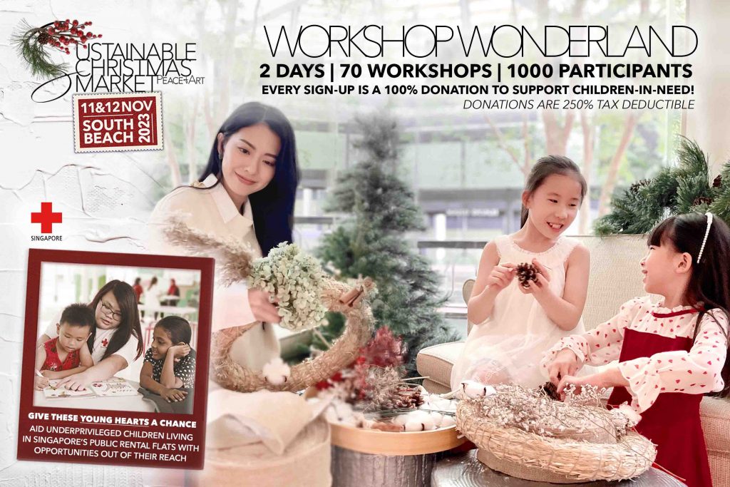 Embrace the Festive Season at the Sustainable Christmas Market 2023! Each workshop sign-up is a 100% donation! - Alvinology