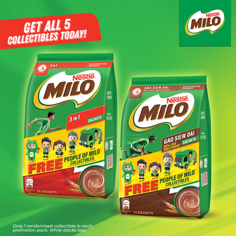 MILO Singapore Launches Limited-Edition People of MILO Collectibles Series to Celebrate 73th Anniversary MILO Singapore Launches Limited-Edition People of MILO Collectibles Series to Celebrate 73th Anniversary - Alvinology