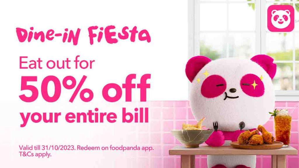 50% OFF! Unleash the Foodie in You with foodpanda's October Fiesta! - Alvinology