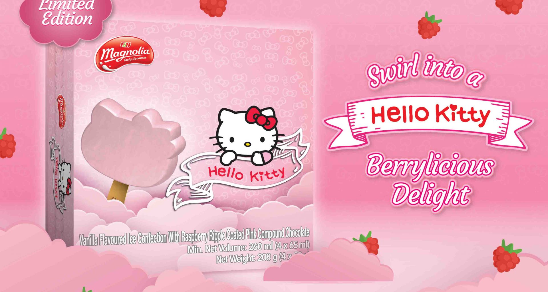 Delightful Dessert Discovery: F&N Magnolia's Hello Kitty Ice Cream Stick! - Alvinology