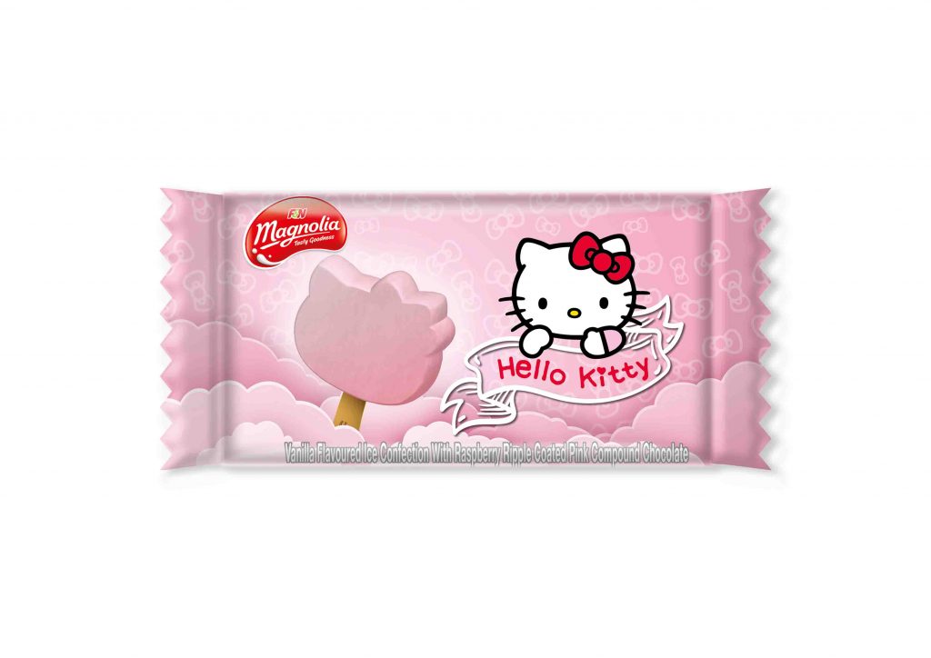 Delightful Dessert Discovery: F&N Magnolia's Hello Kitty Ice Cream Stick! - Alvinology