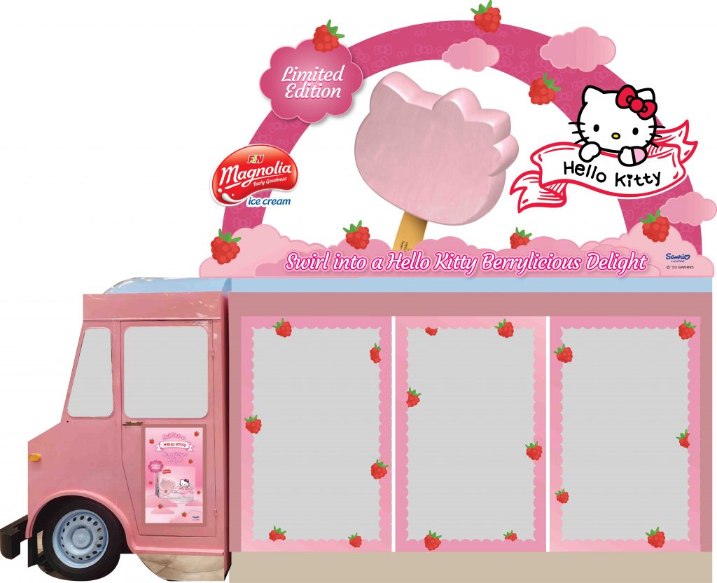 Delightful Dessert Discovery: F&N Magnolia's Hello Kitty Ice Cream Stick! - Alvinology