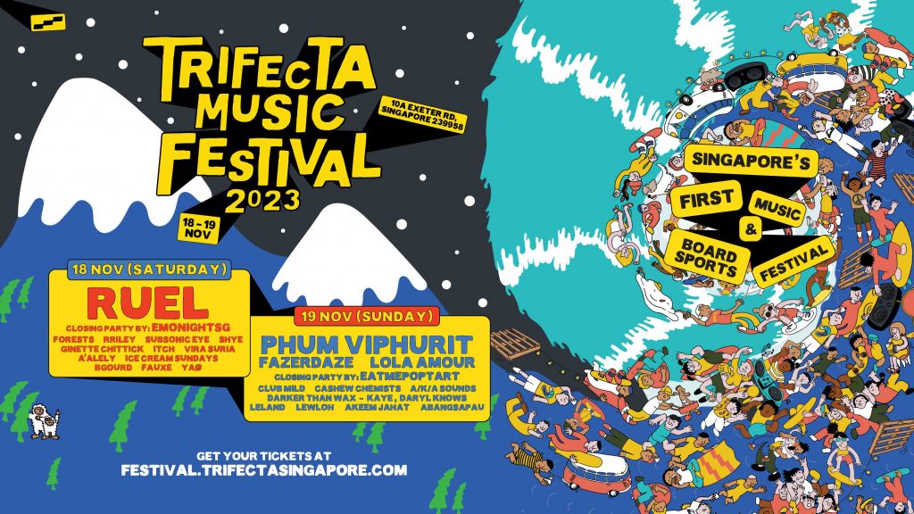 Ruel, Fazerdaze, Phum Viphurit, and Lola Amour Headline TRIFECTA Music Festival 2023: Tickets now on sale! - Alvinology