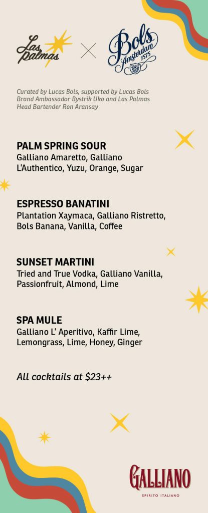 Lucas Bols X Las Palmas Rooftop Oasis: A Tropical Paradise for Your Palate - Alvinology