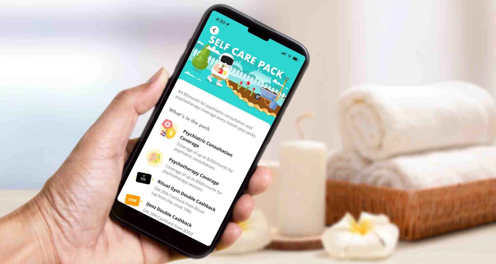 Take control of your mental health and financial well-being with "SNACK Self Care Pack" by Income Insurance - Alvinology