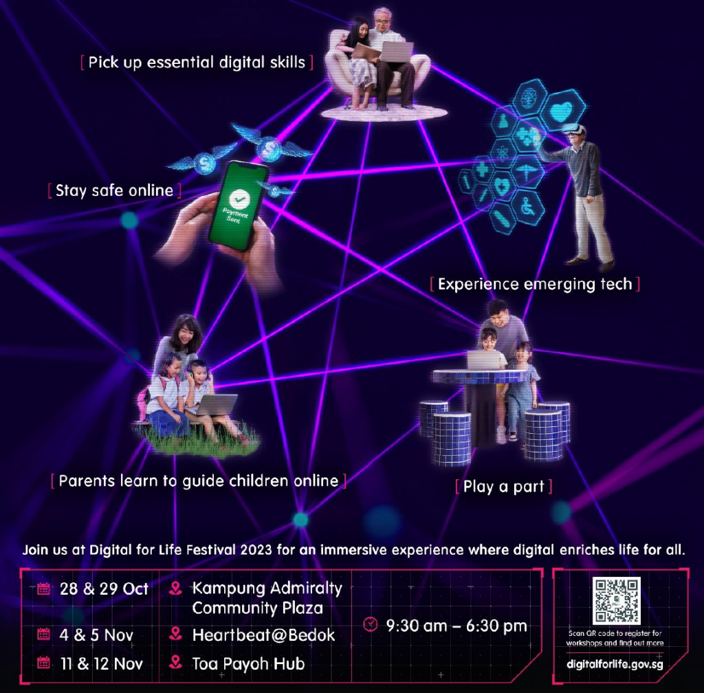 Play a part in shaping Singapore’s digital future at the Digital for Life Festival 2023: Where Learning Meets Innovation! - Alvinology