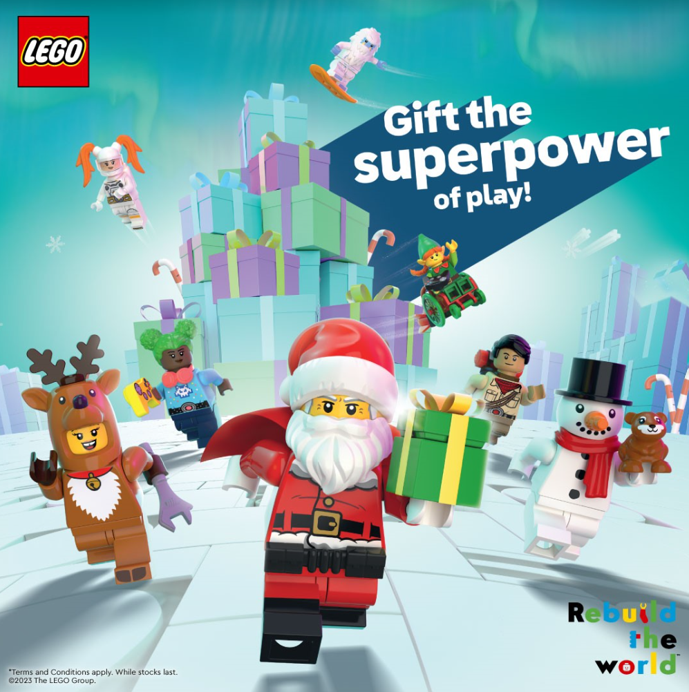 Unleash the Magic of the Season and WIN  a LEGO set with The LEGO Group's Superpower Christmas Cove - Alvinology