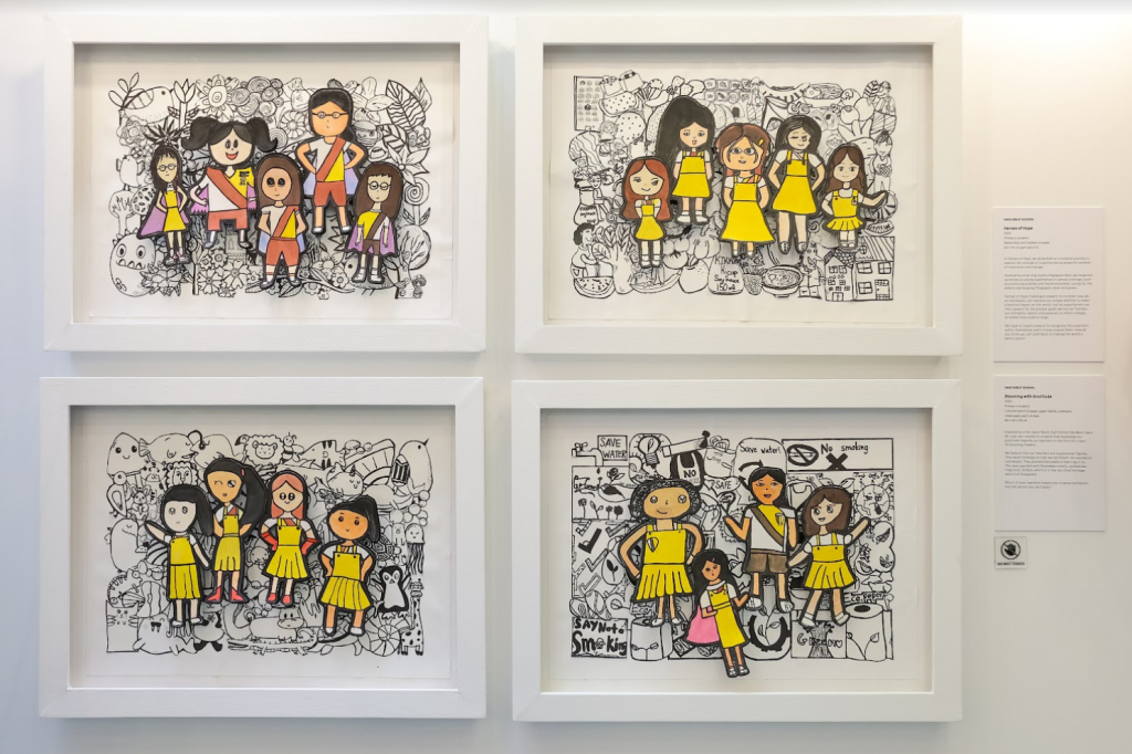 Explore the world through the eyes of talented young artists at the “Whirlwind of Wonders: A Think! Contemporary Primary School Exhibition” - Alvinology