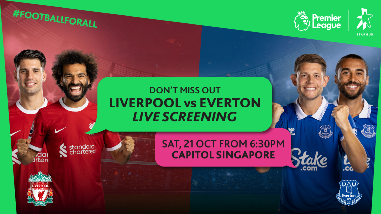 Catch The Merseyside Derby Showdown: Liverpool vs. Everton Live Screening Event on Starhub - Alvinology