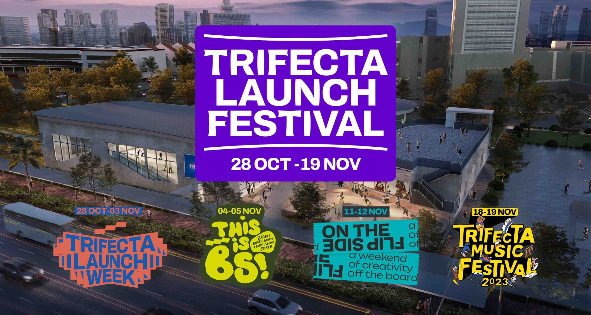 TRIFECTA: Singapore's Ultimate Sports & Lifestyle Destination to open this 28 October - Alvinology