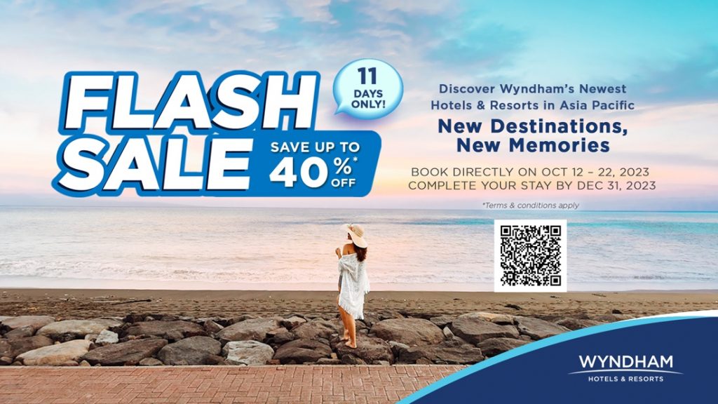 SAVE up to 40% OFF and Unlock Your Year-End Adventure with Wyndham's Limited-Time Flash Sale - Alvinology