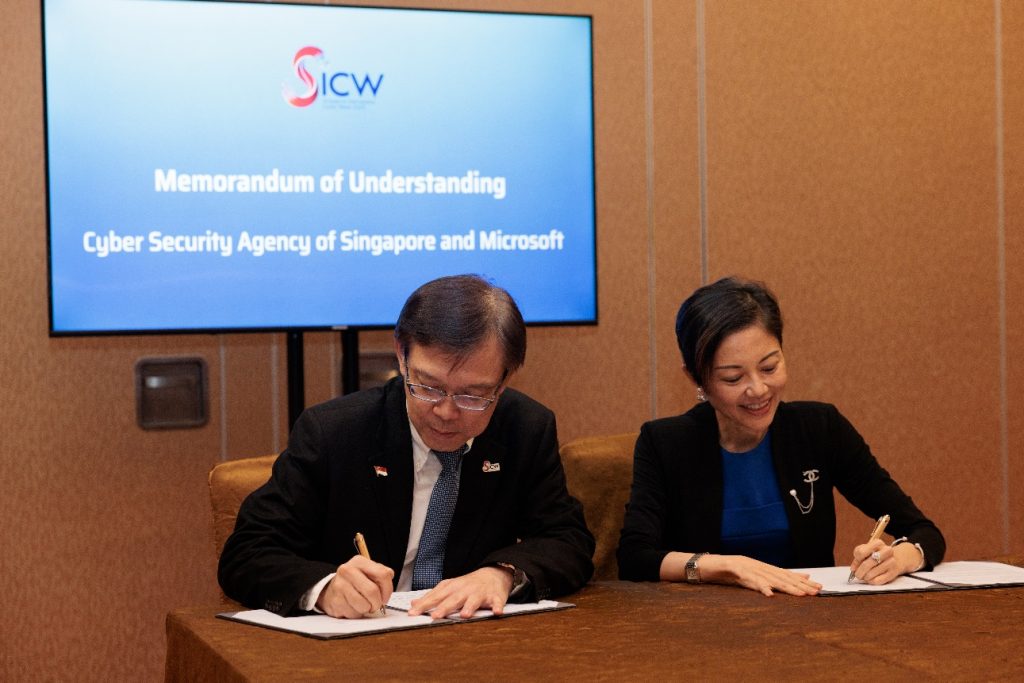 Microsoft and Singapore's Cyber Security Agency Strengthen Cybersecurity Partnership - Alvinology