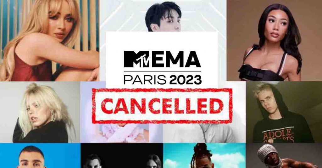 2023 MTV EMAs Cancelled Due to Global Volatility, to Return in 2024 - Alvinology