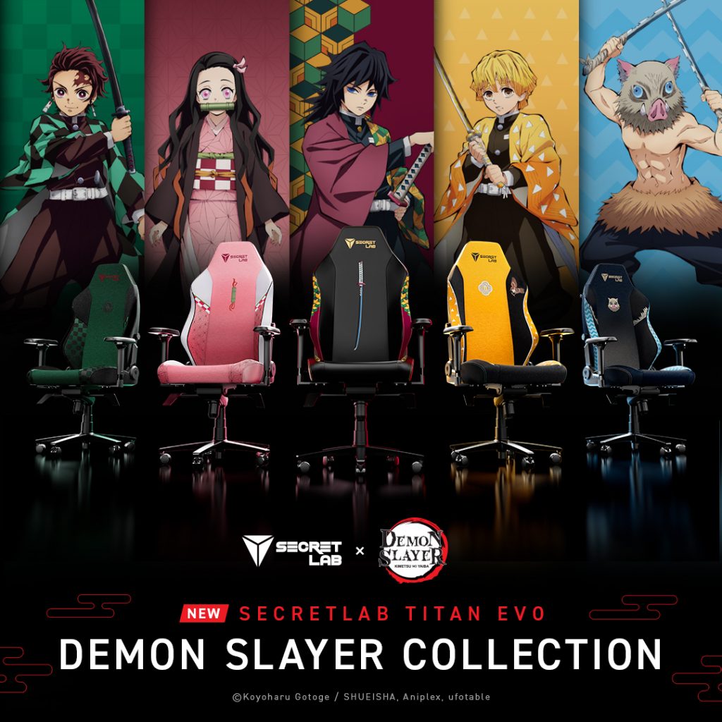 The cherished Anime Collection by Secretlab makes its debut in Singapore - Alvinology
